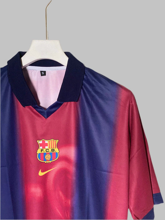 Fc Barcelona X CJ travis scott half sleeve limited edition retro