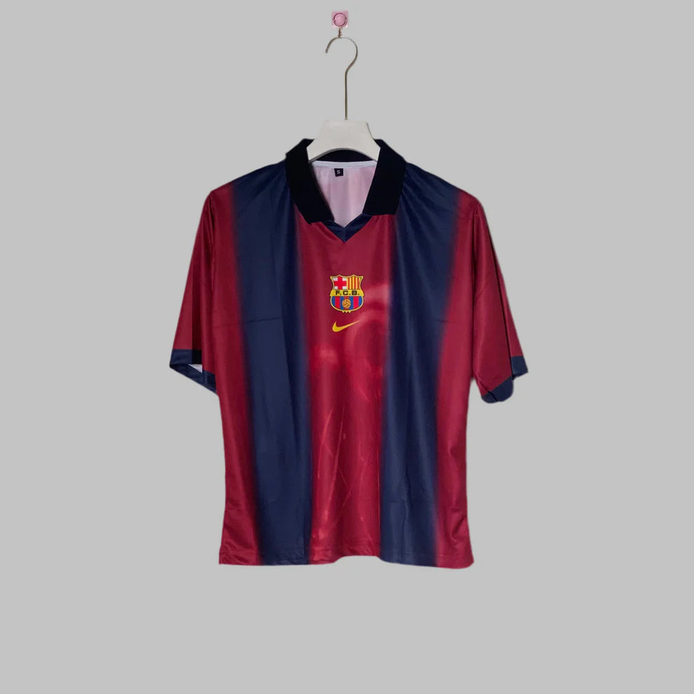 Fc Barcelona X CJ travis scott half sleeve limited edition retro