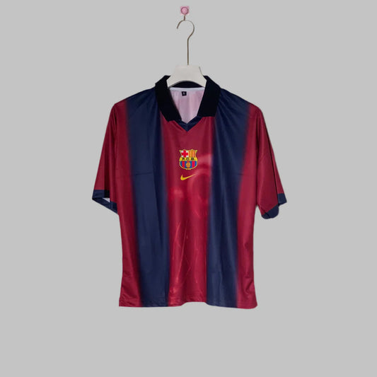 Fc Barcelona X CJ travis scott half sleeve limited edition retro