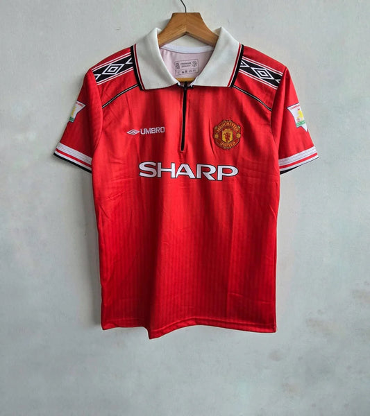 Manchester United 1998-99 D. Beckham half sleeves
